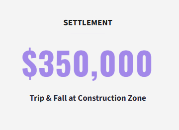Construction Zone Injury Settlement
